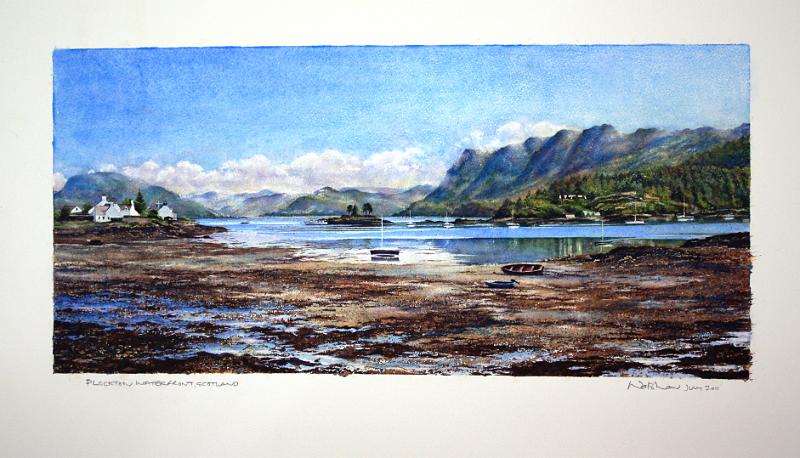 Plockton Waterfront two July11.JPG - "Plockton Waterfront"   - by David Walshaw  - July '11
